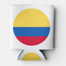 Colombiaanse vlag blikjeskoeler