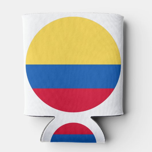 Colombiaanse vlag blikjeskoeler (Achterkant)