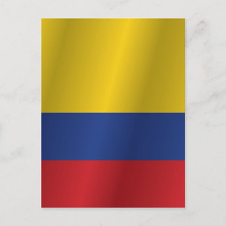 Colombiaanse vlag briefkaart