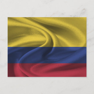 Colombiaanse vlag briefkaart