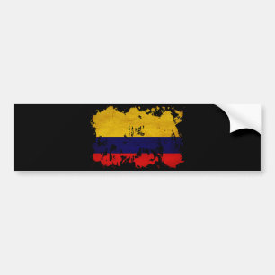 Colombiaanse vlag bumpersticker