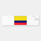 Colombiaanse vlag bumpersticker (Voorkant)