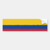 Colombiaanse vlag bumpersticker (Voorkant)