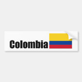 Colombiaanse vlag bumpersticker (Voorkant)
