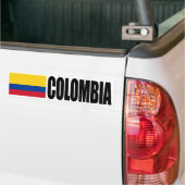 Colombiaanse vlag bumpersticker (Op Truck)