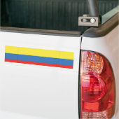 Colombiaanse vlag bumpersticker (Op Truck)