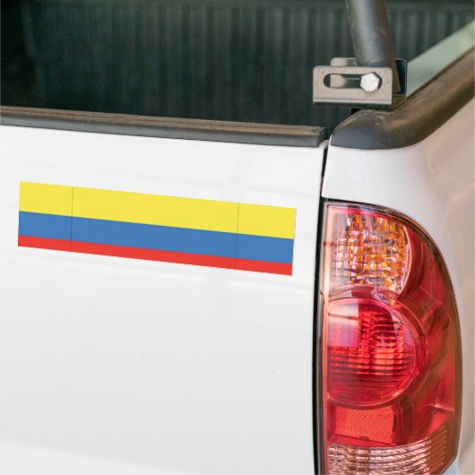 Colombiaanse vlag bumpersticker (Op Truck)