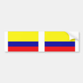 Colombiaanse vlag bumpersticker (Voorkant)