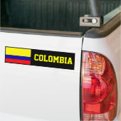 Colombiaanse vlag bumpersticker (Op Truck)