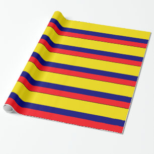 Colombiaanse vlag cadeaupapier