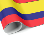 Colombiaanse vlag cadeaupapier (Rol Hoek)