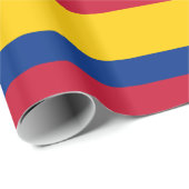 Colombiaanse vlag cadeaupapier (Rol Hoek)