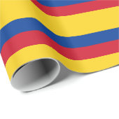 Colombiaanse vlag cadeaupapier (Rol Hoek)
