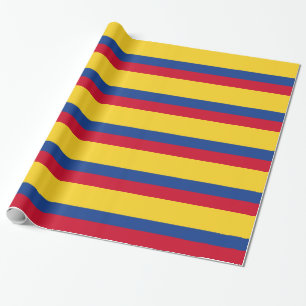 Colombiaanse vlag cadeaupapier
