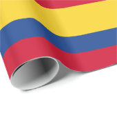 Colombiaanse vlag cadeaupapier (Rol Hoek)