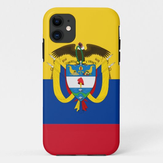 Colombiaanse vlag Case-Mate iPhone case (Achterkant)