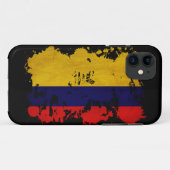 Colombiaanse vlag Case-Mate iPhone case (Achterkant (horizontaal))