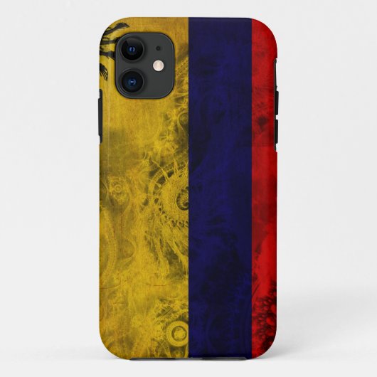 Colombiaanse vlag Case-Mate iPhone case (Achterkant)