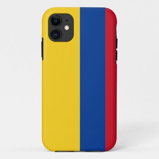 Colombiaanse vlag Case-Mate iPhone case (Achterkant)