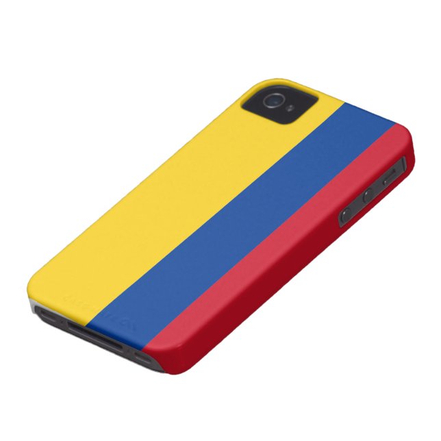Colombiaanse vlag Case-Mate iPhone case (Onderkant)