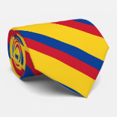 Colombiaanse vlag Colombiaans patriottisch Stropdas (Opgerold)