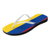 Colombiaanse vlag Colombiaans patriottisch Teenslippers (Schuin)