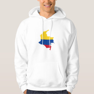 Colombiaanse vlag, Colombiaanse kaart, Mapa, Colom Hoodie