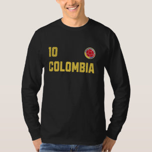 Colombiaanse vlag Colombiaanse retro Colombiaanse  T-shirt