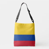 Colombiaanse vlag crossbody tas (Achterkant)