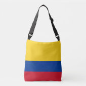 Colombiaanse vlag crossbody tas (Voorkant)