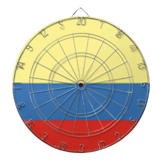 Colombiaanse vlag dartbord