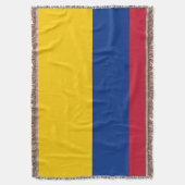 Colombiaanse vlag deken (Voorkant Verticaal)