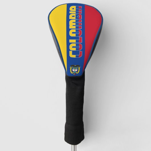 Colombiaanse vlag: een prachtig patriottisch golfheadcover (Voorkant)
