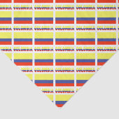 Colombiaanse Vlag en COLOMBIA Tissuepapier (Detail)