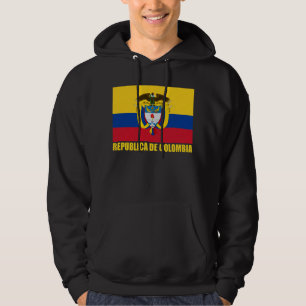 Colombiaanse vlag en wapenstilstand hoodie