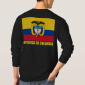 Colombiaanse vlag en wapenstilstand t-shirt (Achterkant)