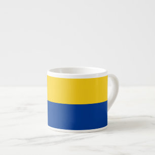 Colombiaanse vlag espresso kop