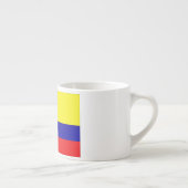 Colombiaanse vlag espresso kop (Rechts)