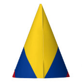 Colombiaanse vlag feesthoedjes (Achterkant)