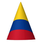 Colombiaanse vlag feesthoedjes (Voorkant)