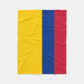 Colombiaanse vlag fleece deken (Voorkant)
