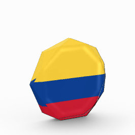 Colombiaanse vlag fotoblokken