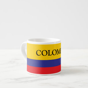 Colombiaanse vlag gepersonaliseerde espresso kop