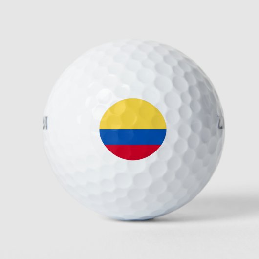 Colombiaanse vlag golfballen (Voorkant)