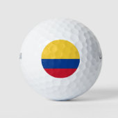 Colombiaanse vlag golfballen (Voorkant)