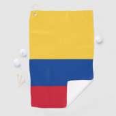 Colombiaanse vlag golfhanddoek (Insitu)