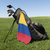 Colombiaanse vlag golfhanddoek (Groen)