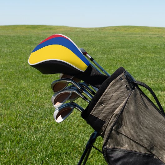 Colombiaanse vlag golfheadcover (Insitu)