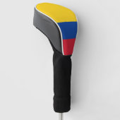 Colombiaanse vlag golfheadcover (Schuin)