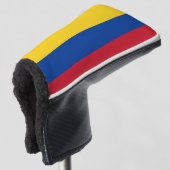 Colombiaanse vlag golfheadcover (3/4 voorkant)